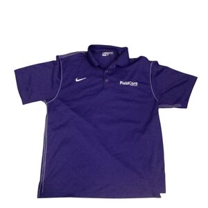 Nike Golf Polo Shirt Dri Fit Purple Mens Large Short Sleeve GE fieldcare